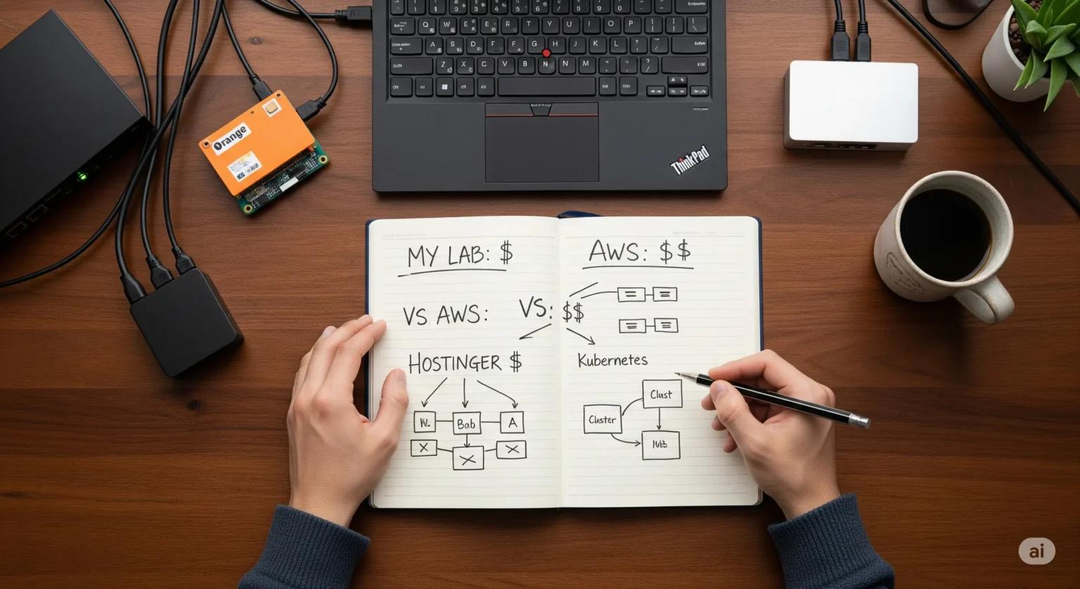 The Price of Independence: My Home Data Center's Monthly Cost vs. AWS & Hostinger (Chronicles of a Home Data Center)